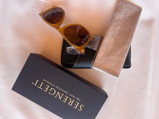 Gafas Serengeti Amboy Marrón Dorado