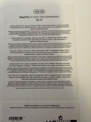 iPad Pro 11 M1 128GB Wi-Fi