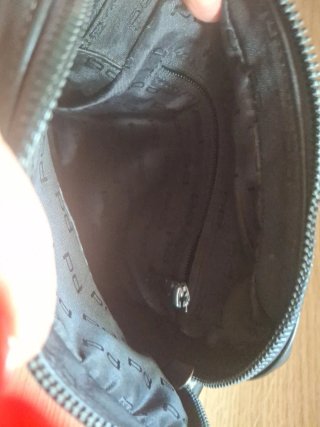 Bandolera Piel Porsche Design Negra
