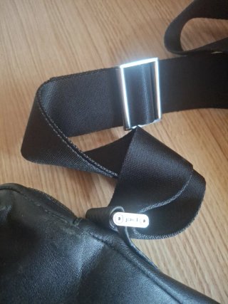 Bandolera Piel Porsche Design Negra