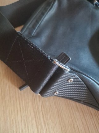 Bandolera Piel Porsche Design Negra