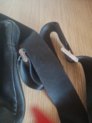 Bandolera Piel Porsche Design Negra