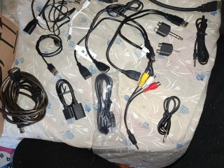 Lote de cables varios