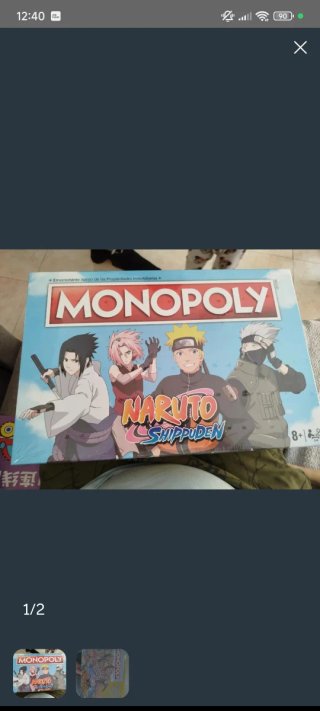 Monopoly Naruto Shippuden Juego de Mesa