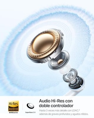 Baseus Bass EP10 Auriculares Inalámbricos Blancos