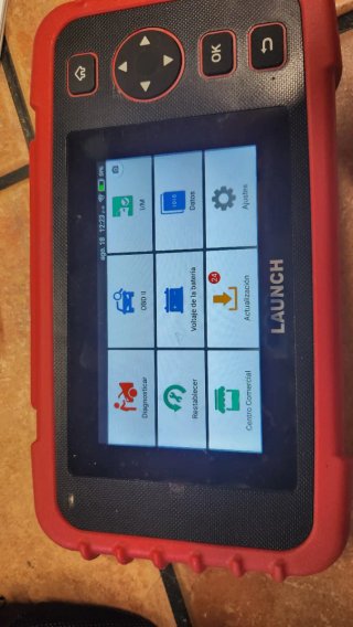 Launch Creader Pro 123X V2 diagnosis coche