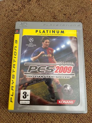 PES 2009 PS3 Platinum