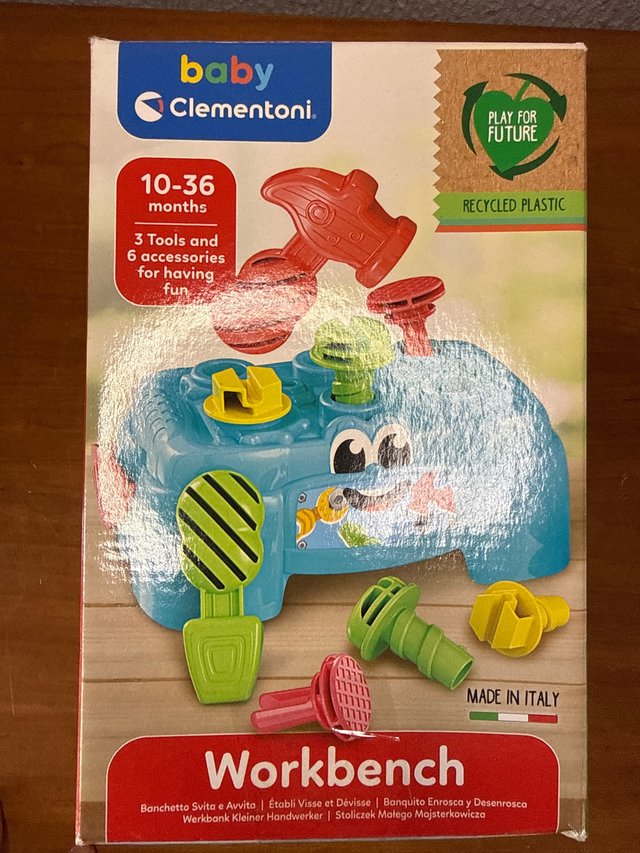 Clementoni Baby Banco de Trabajo 10+ Meses