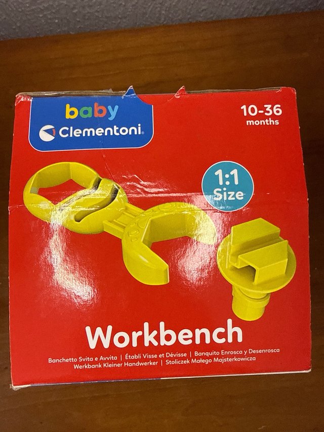 Clementoni Baby Banco de Trabajo 10+ Meses