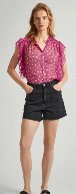 Pepe Jeans blusa  Marley english rose pink