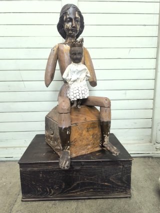Virgen y Niño Jesús antiguas.