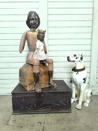 Virgen y Niño Jesús antiguas.
