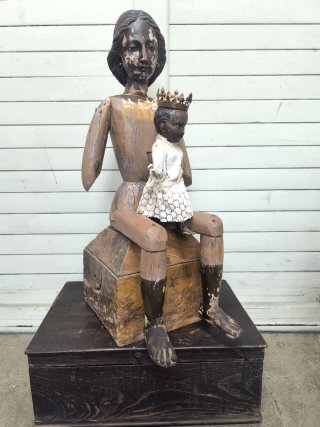 Virgen y Niño Jesús antiguas.
