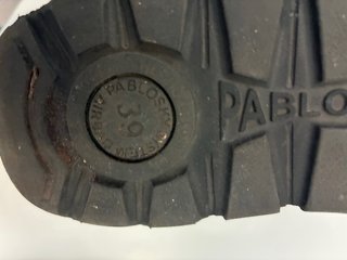 Zapatos Pablosky Talla 39 Negros