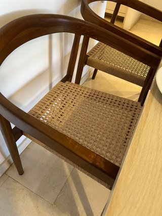Pack 4 sillas SKLUM Visby madera de teca