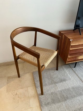 Pack 4 sillas SKLUM Visby madera de teca