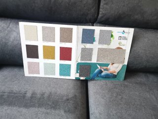 Sofá Dylan 250cm Gris Tela