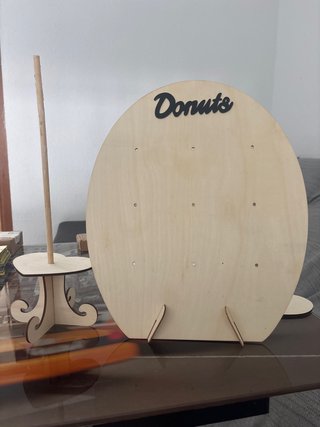 Expositor Donuts Madera