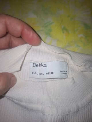 Pantalón vaquero azul,regalo tops blancos