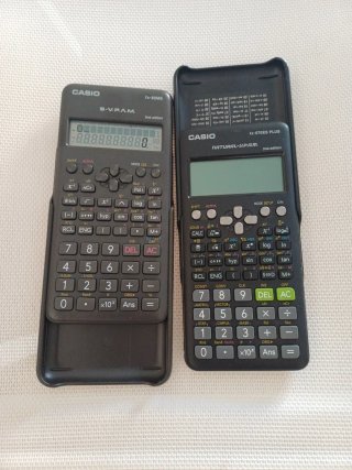 Calculadoras Científicas Casio fx-82MS y fx-570ES