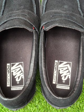 Vans Skate Loafer / Style 53 Suede Black -Talla 43