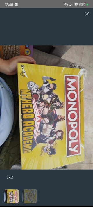 Monopoly My Hero Academia Juego de Mesa