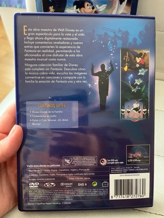 DVD Fantasía Edición Especial Nueva