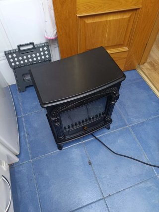 Chimenea eléctrica decorativa