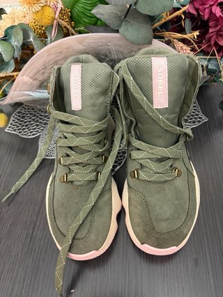 Botas Sorel Montaña Verde/Rosa