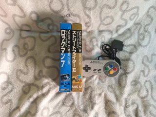 Lote SNES Megaman + Street Fighter