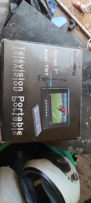 TV Portátil Inovalley Pantalla 7 con TDT