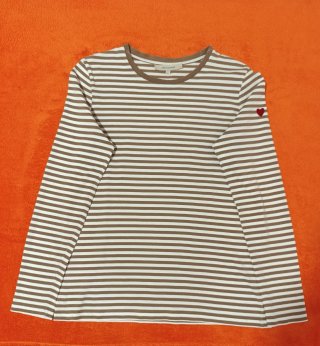 Camiseta La Fée Maraboutée de rayas talla 1 (S)