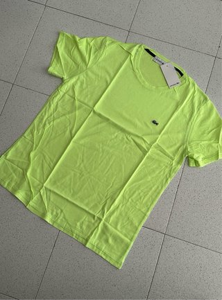 Camiseta Lacoste Verde Talla L