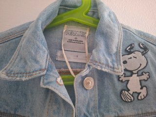 Cazadora vaquera Peanuts Snoopy