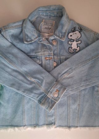 Cazadora vaquera Peanuts Snoopy
