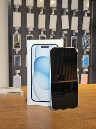 IPHONE 15 128GB AZUL 100% BAT - 0 CICLOS