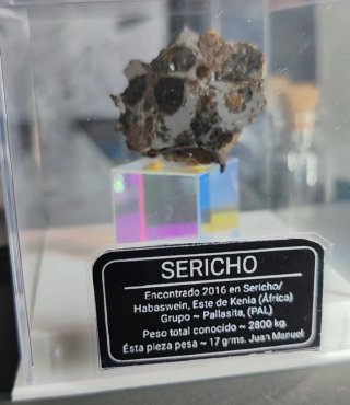 Meteorito Pallasita Auténtico