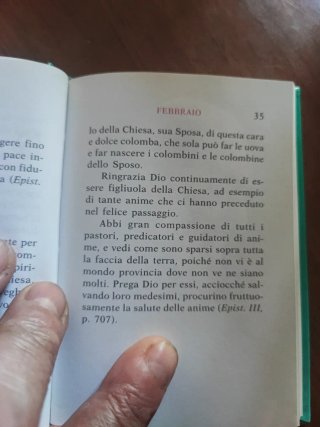 Meraviglioso mini librò padre Pio