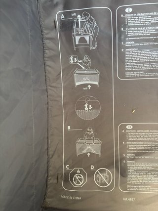 Cuna de viaje para bebé
