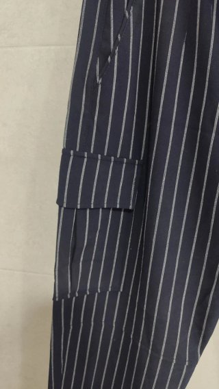 Pantalones de rayas con goma