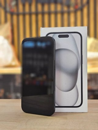 IPHONE 15 128GB NEGRO 100% BAT - 0 CICLOS