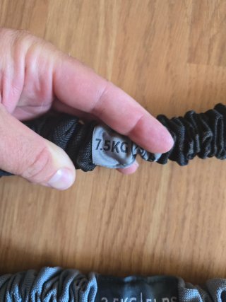 Bandas elásticas de gimnasia con asas