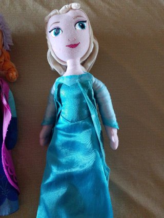 Muñecas Frozen Anna y Elsa