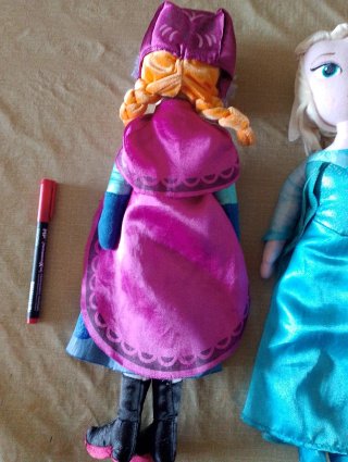 Muñecas Frozen Anna y Elsa