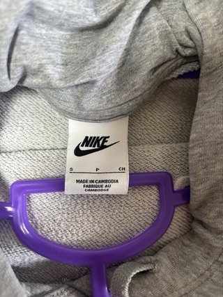 Sudadera Nike Gris Mujer