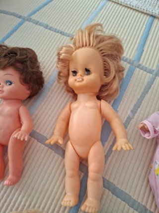 Lote 7 Muñecas Años 80.