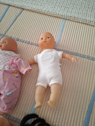 Lote 7 Muñecas Años 80.