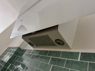 Campana extractora de cocina blanca Marca mepamsa