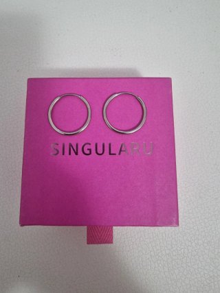 Pendientes Aro de acero inaxidable Singularu
