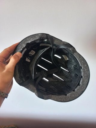 Casco Negro para Bicicleta/Skate/Patines